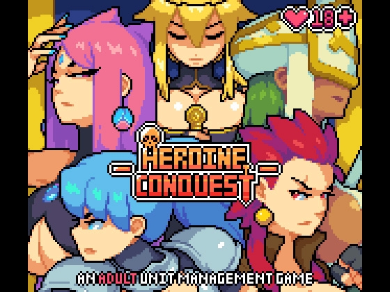 Heroine Conquest [BadColor] | DLsite 同人 - R18