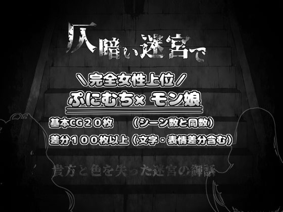 仄暗い迷宮で [かにかまわーくす。] | DLsite 同人 - R18