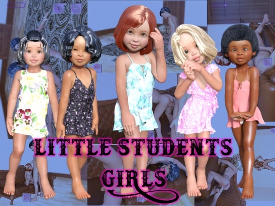 LITTLE STUDENTS GIRLS [DanGames] | DLsite 同人 - R18