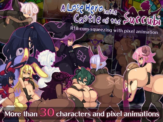 A Lose Hero in the Castle of the Succubi【英語版】 [dieselmine-Int'l-] | DLsite 同人 - R18