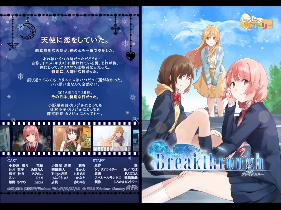 Breakthrough [しろたまカントリー] | DLsite 同人 - R18