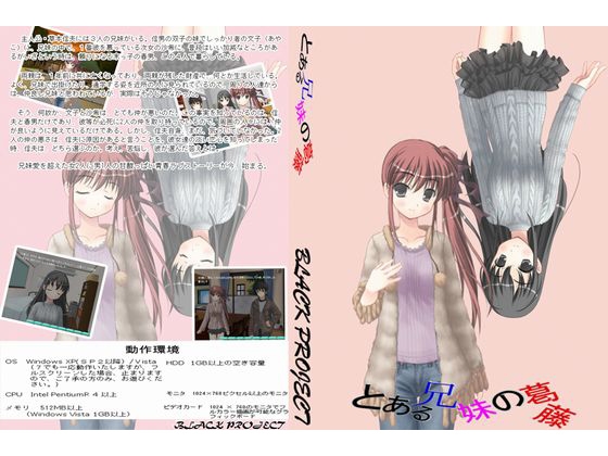 とある兄妹の葛藤 [BLACK PROJECT] | DLsite 同人 - R18