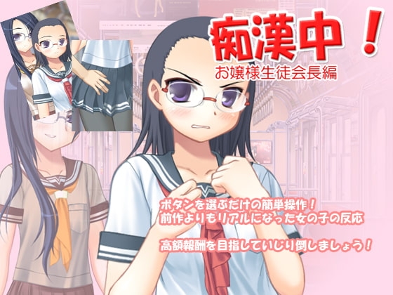 痴漢中!お嬢様生徒会長編 [デリュージョン] | DLsite 同人 - R18