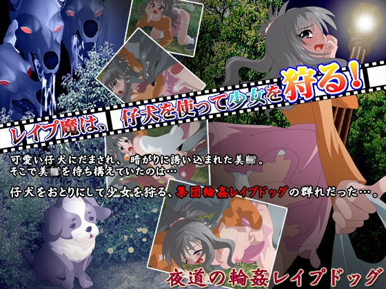 夜道の輪姦レイプドッグ [パロの殿堂] | DLsite 同人 - R18