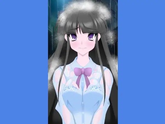 A Girl Standing in the Rain [Smartphone App Version]