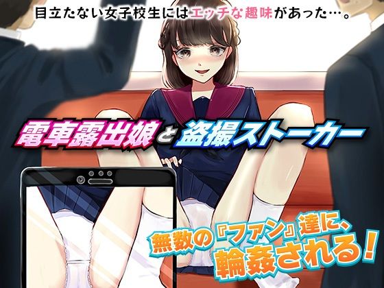 電車露出娘と盗撮ストーカー(殿方温泉) - FANZA同人