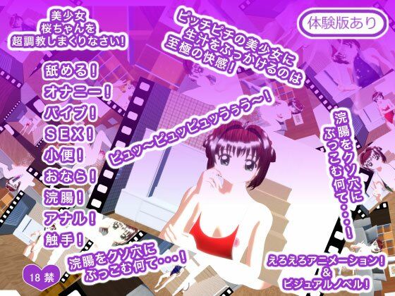 美少女桜ちゃんを超調教しまくりなさい！(ギガ生肉汁) - FANZA同人