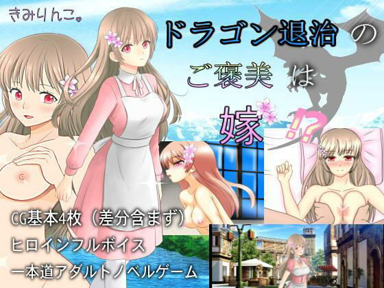 ドラゴン退治のご褒美は嫁！？(きみりんこ。) - FANZA同人