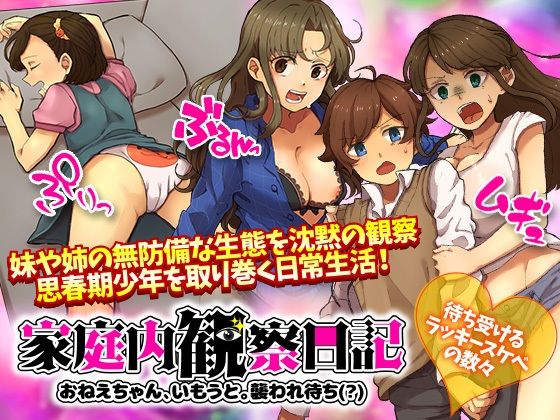 家庭内観察日記 おねえちゃん、いもうと。襲われ待ち（？）(ふること風味) - FANZA同人