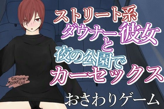 CarTimeStreetGirl〜ストレート系ダウナー彼女と夜の公園でカーセックス〜(青。) - FANZA同人