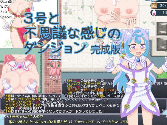 3号と不思議な感じのダンジョン完成版(石垣) - FANZA同人