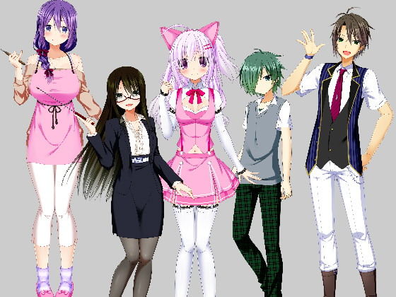 Moe Character Dress-Up 4 (Zeekun Software)