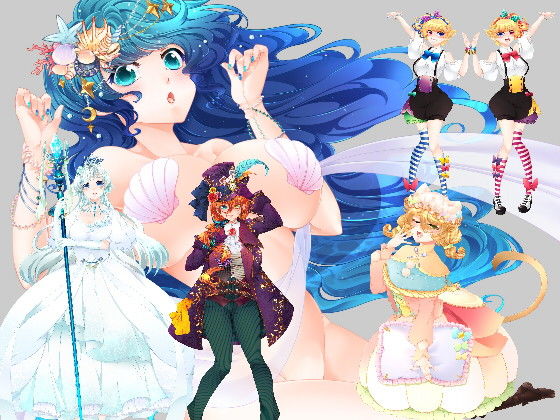 Moe Character Dress-Up 9 (Ziekun Soft)