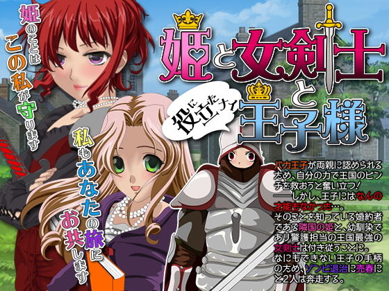 姫と女剣士と役に立たない王子様(Pe-B4) - FANZA同人