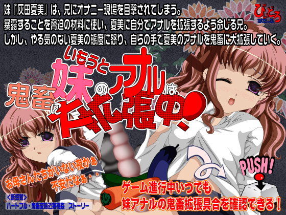 妹のアナルは鬼畜に大拡張中！(びいどろすたっふ) - FANZA同人