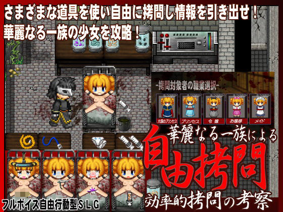 -自由拷問-華麗なる一族による効率的拷問の考察(QUICKSILVER) - FANZA同人