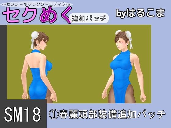 SM18（1）春麗頭部装備追加パッチ(はるこま) - FANZA同人