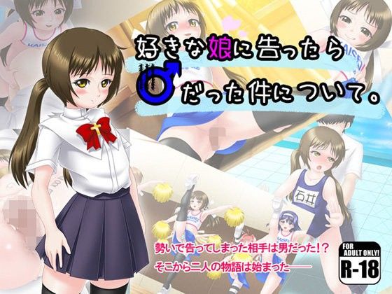 好きな娘に告ったら♂だった件について。(Melty Cherry) - FANZA同人