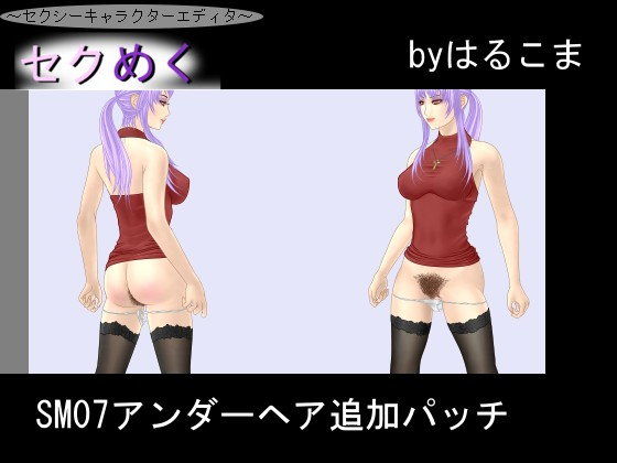 SM07 Pubic Hair Addition Patch (harukoma)