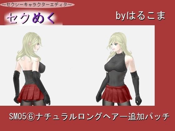 SM05(6) Natural Long Hair Add-on Patch (harukoma)