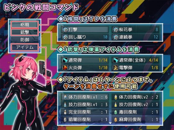 【スマホ版】特命少女アイギス・ピンク [No Future] | DLsite