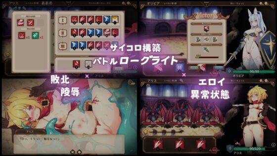 アリーナー・ストーリー&nbsp;～盗賊と姫騎士編～ [黒糖梅干] | DLsite 同人 - R18