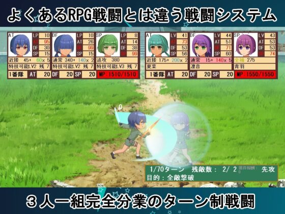 女の子を雇って戦わせて稼ぐゲーム(仮) [エルゲさくせい部] | DLsite 同人 - R18