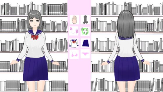 図書館で痴漢 [なしらごーと] | DLsite 同人 - R18