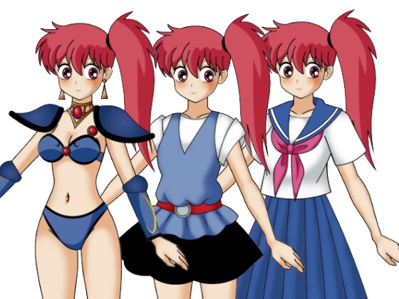 幻○戦記○ダ朝○陽子の着せ替え～R18解除版～ [デジタル着せ替え屋さん/高良ほうせき] | DLsite 同人 - R18