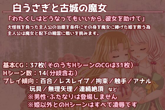 白うさぎと古城の魔女 [たゆまぬイト] | DLsite 同人 - R18