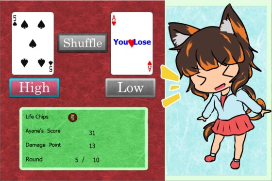 High &amp; Low ～vs彩音～ [Bee Cradle] | DLsite 同人 - R18