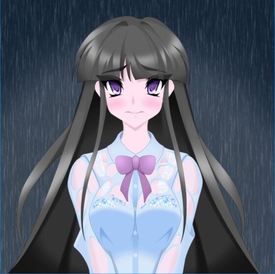 雨中被打臉的女孩！[乳搖愛好會]