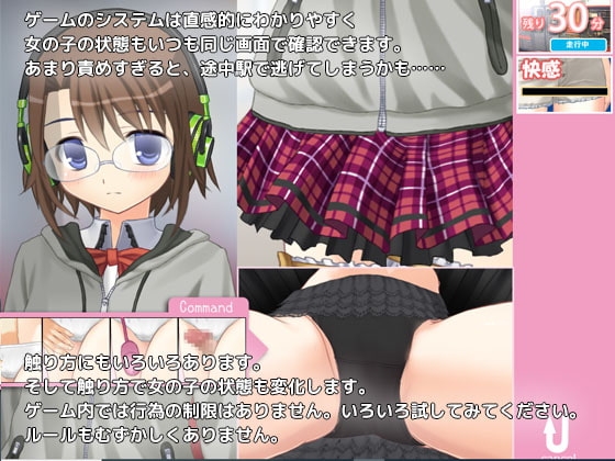 今日も痴漢中!  Vol14 メガネアイドルさん編 [デリュージョン] | DLsite 同人 - R18