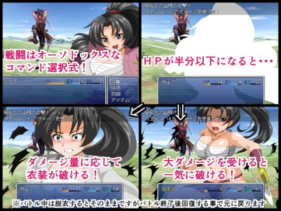 女侍カエデ [桃色時代劇] | DLsite 同人 - R18