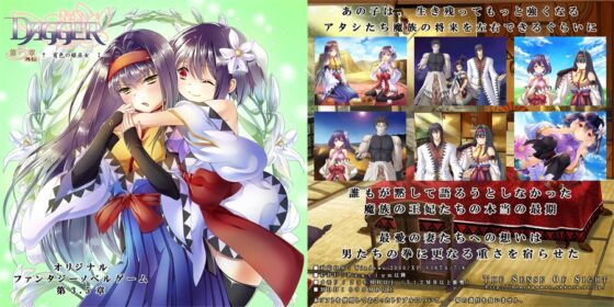 vol.05 DAGGER 有色の姫巫女 [The sense of sight] | DLsite 同人 - R18