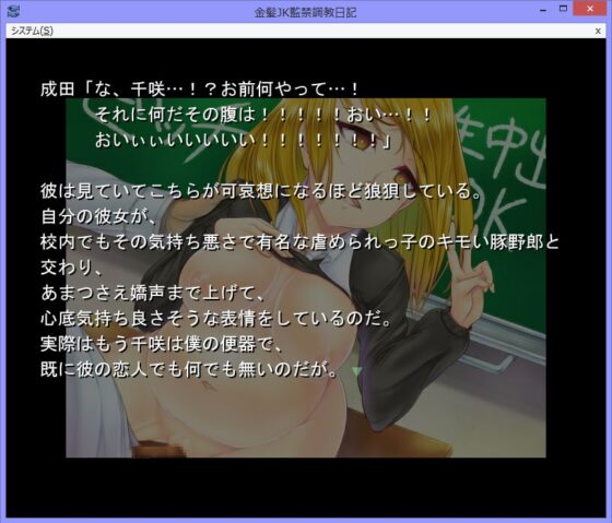 金髪JK監禁調教日記 [ドア2枚] | DLsite 同人 - R18