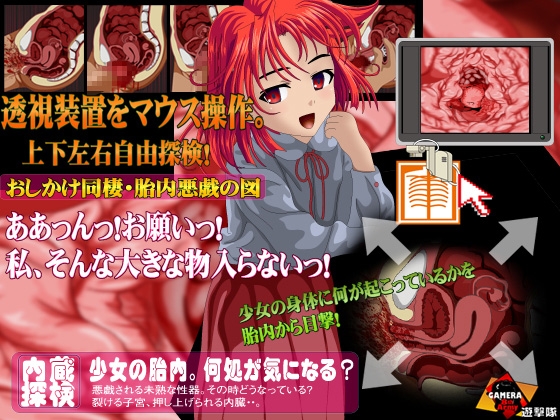 泊まりに来た親戚の女の子2-胎内透視ゲーム- [ガメラ第8軍] | DLsite 同人 - R18