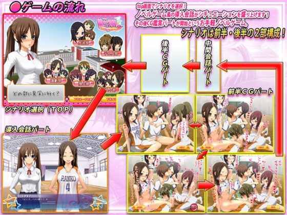 蘭光学園-仮入部体験記- [TJ_studio] | DLsite 同人 - R18