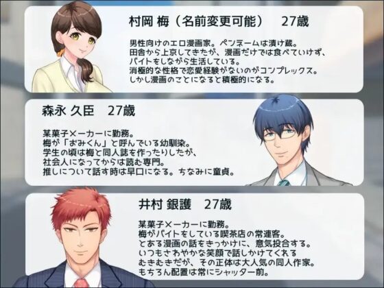 リアルもマンガのようにいきたいっ! [Himbeere] | DLsite がるまに