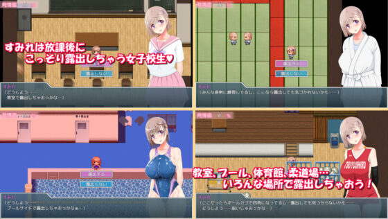 放課後露出女子校生2(ダブルメロン) - FANZA同人