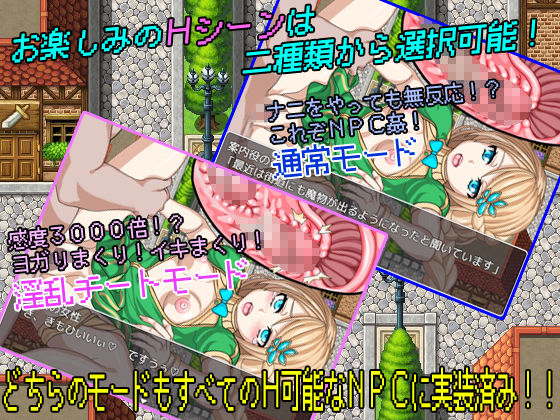 THE NPC姦 〜ニートだった俺が（以下略）〜(二次元御殿) - FANZA同人