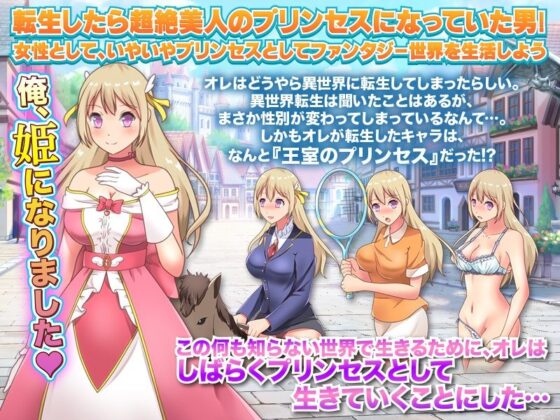 目覚めると突然、お姫様になっていた俺のリアルファンタジー生活(Rodmans) - FANZA同人