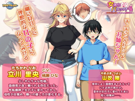 女体化パニック4 〜女の子になった俺が男に尽くすのって、気持ちいい…〜(アパタイト) - FANZA同人