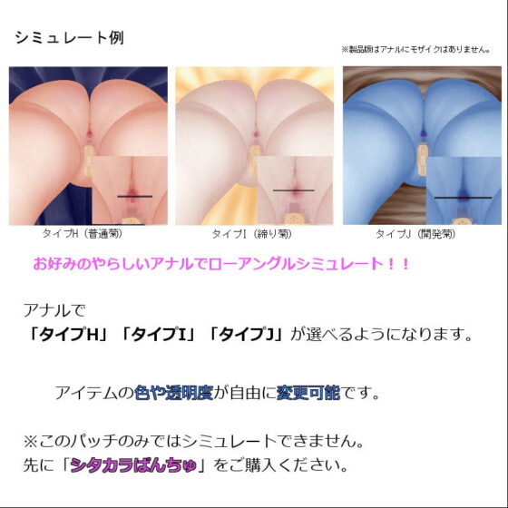 SP105 Anal 3 Additional Patch (harukoma)