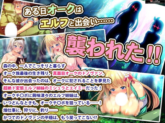 変態エルフ姉妹と真面目オーク Pack1(Waffle) - FANZA同人