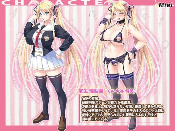 ナマイキ金髪ツインテ爆乳お嬢様をメス豚扱いで孕ませ飼いする性活(Norn/Miel/Cybele) - FANZA同人