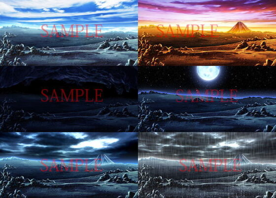 Royalty-Free Background CG Materials 