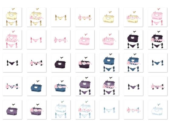 Sano Toshihide as Your Personal Artist - Costume Material Set B: Cat Lingerie