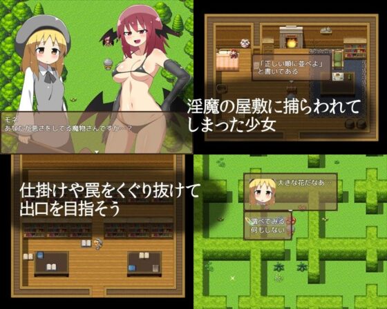 淫魔と触手の迷宮(ブラックメガネ団) - FANZA同人