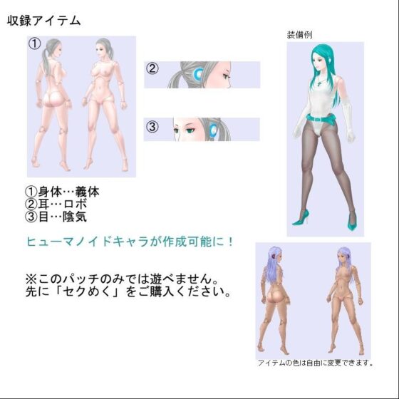 SM10 Cyborg Body Addition Patch (harukoma)